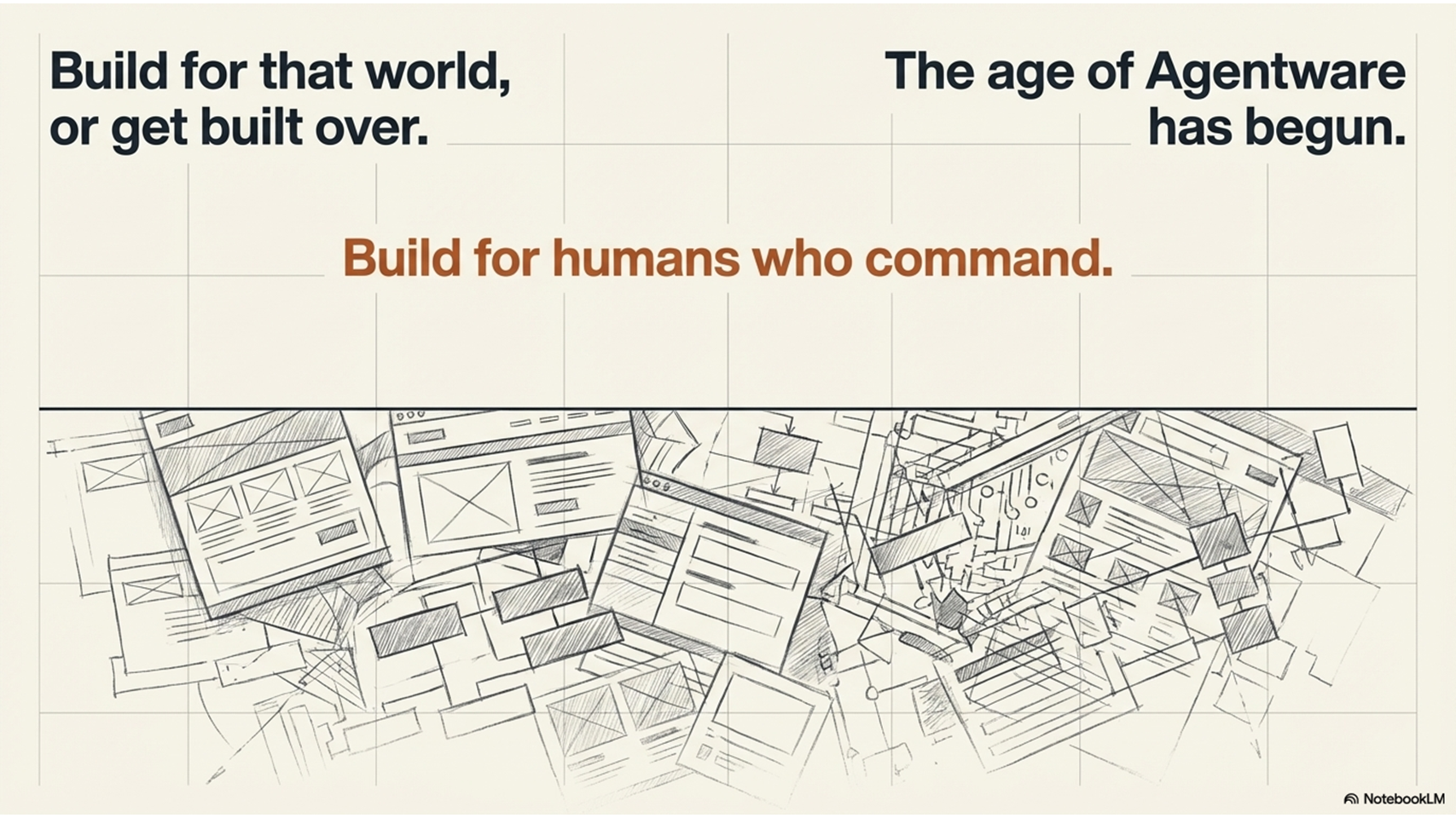 Build for that world, or get built over — The age of Agentware has begun